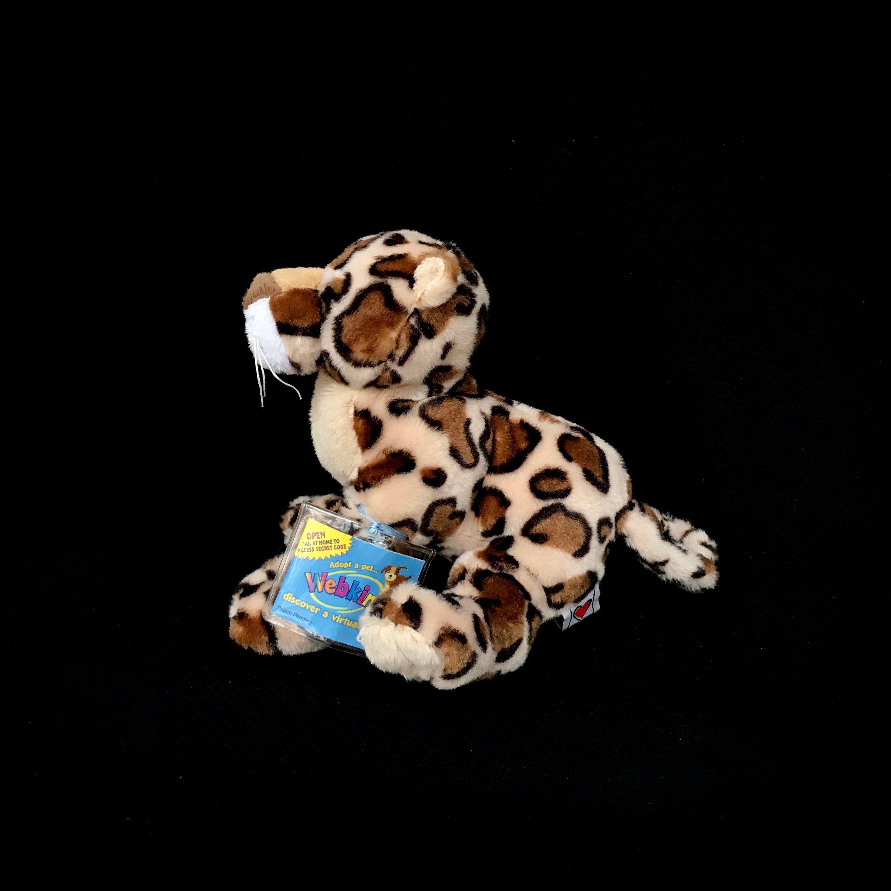GANZ Webkinz HM182 Spotted Leopard Plush Stuffed Pet 2008 No Code for sale online 