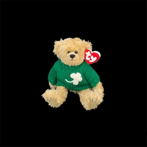 Vintage TY "Blarney" the Bear (2000) The Attic Treasures Collection