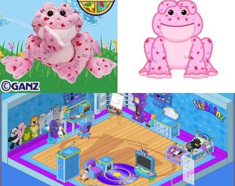 GANZ Webkinz Love Frog // New With Sealed Code - Etsy