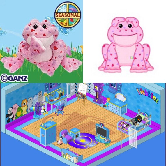 Webkinz love best sale frog