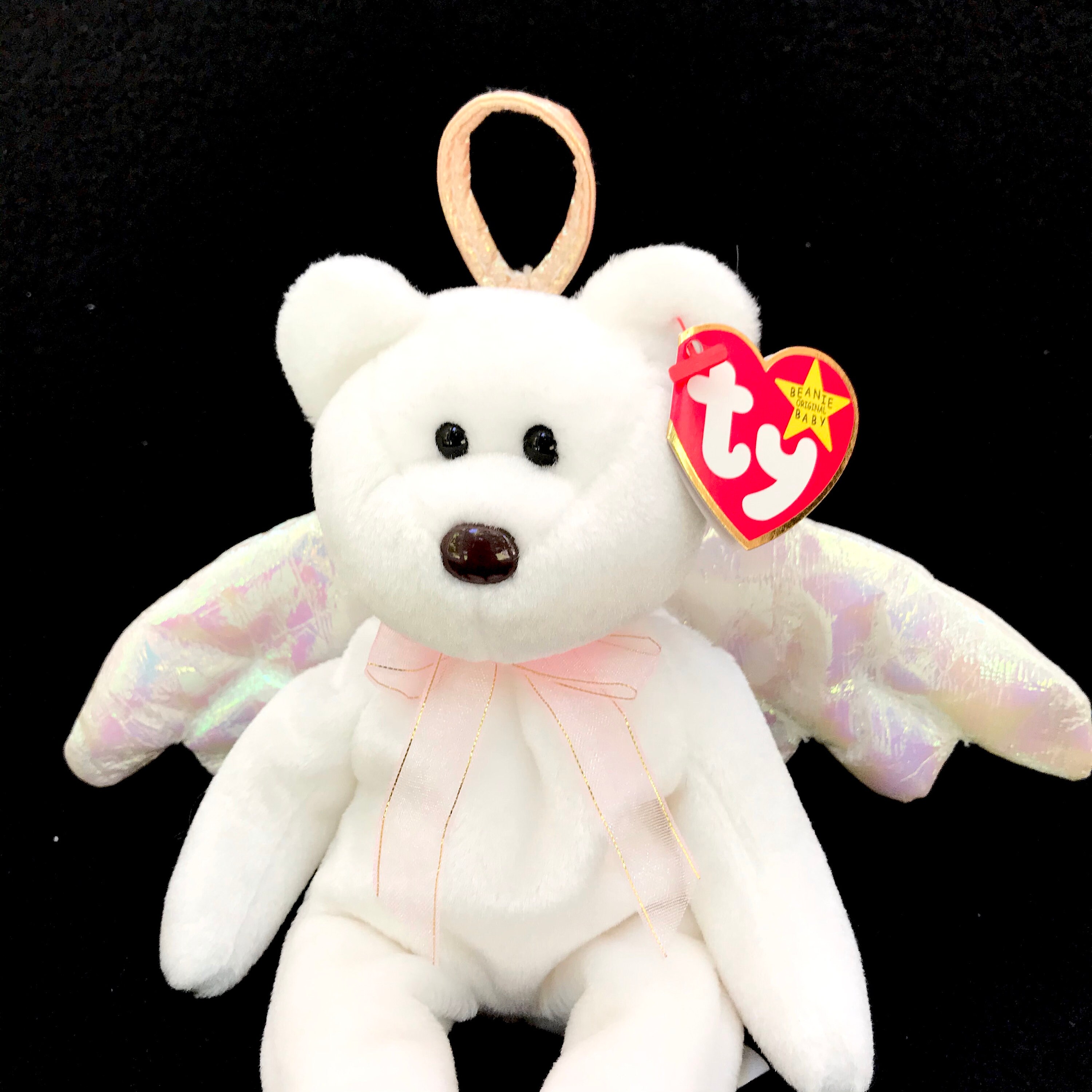 TY Halo the AngelBear 1998 Beanie Baby Etsy