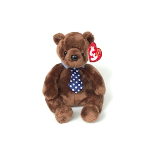 Vintage TY "Hero" the Bear (2000)-beanie baby