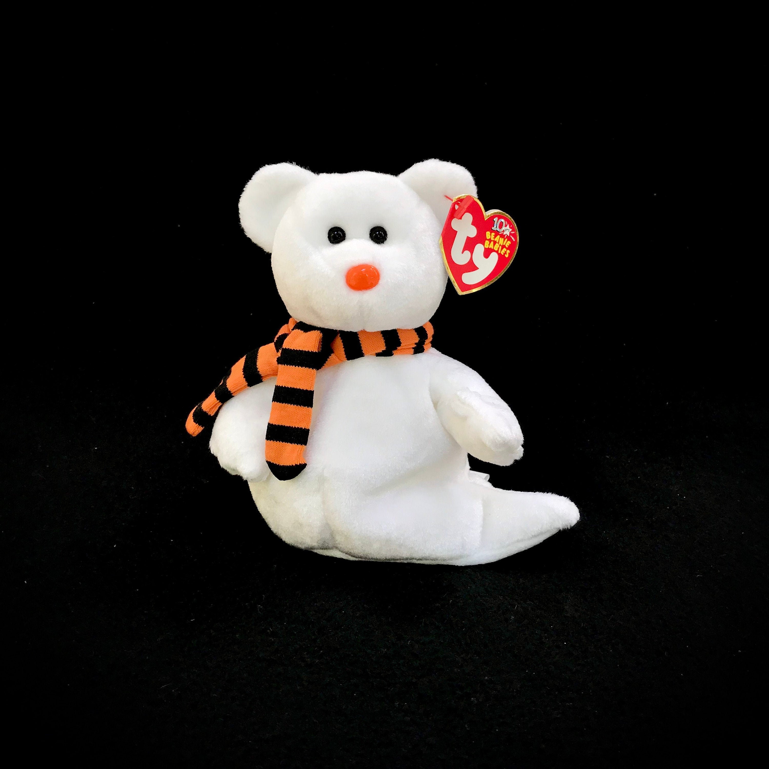 TY Quivers the GhostBear 2002 Beanie Baby Etsy