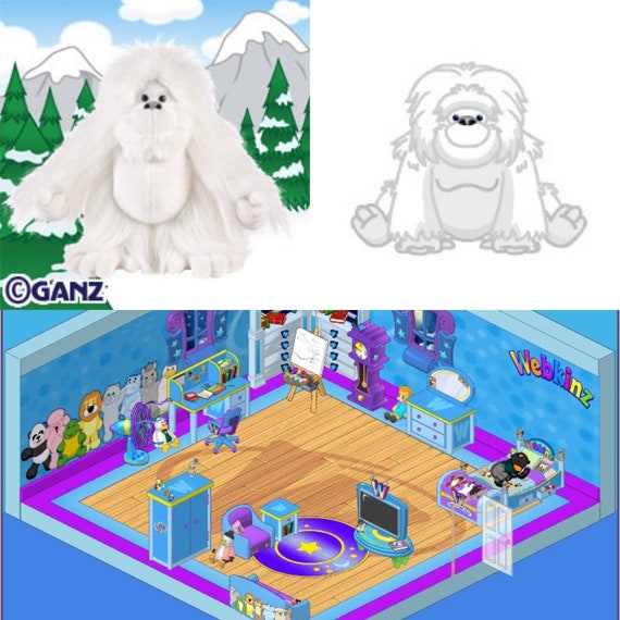 snow yeti webkinz
