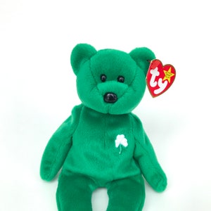 Vintage TY &quot;Erin&quot; the Bear (1997) Beanie Baby