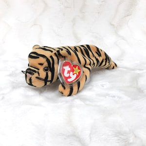 Vintage TY "Stripes" the Tiger (1995) Beanie Baby