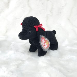 Vintage TY &quot;GiGi&quot; the Black Poodle (1997) Beanie Baby
