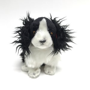 Vintage TY &quot;Frolic&quot; the Black & White Springer Spaniel (2001) Beanie Baby - 6 inches