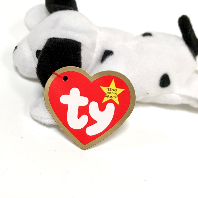 TY Dotty the Dalmatian 1996 Beanie Baby & Teenie Beanie Etsy