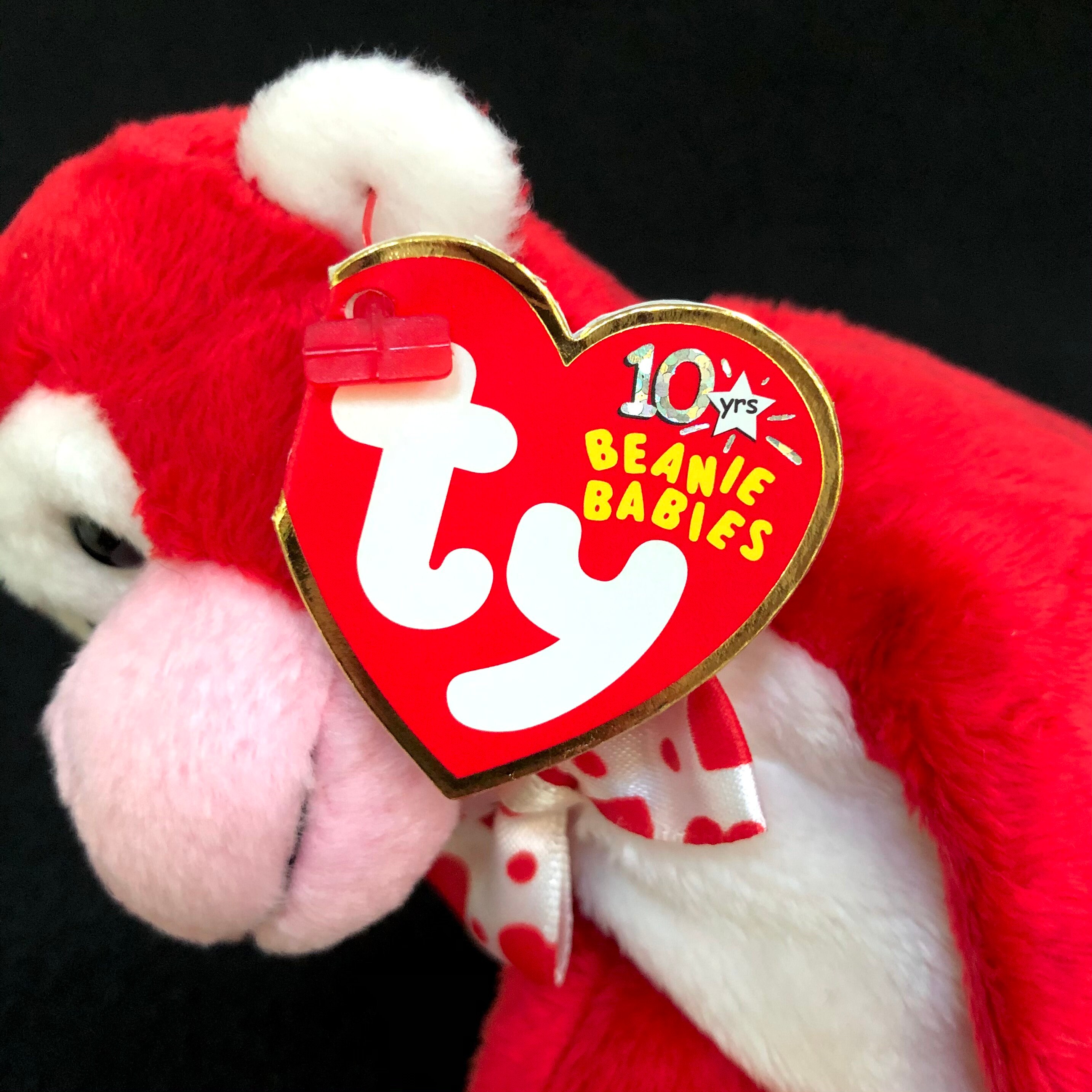 TY Valentine the Monkey 2003 Beanie Baby | Etsy