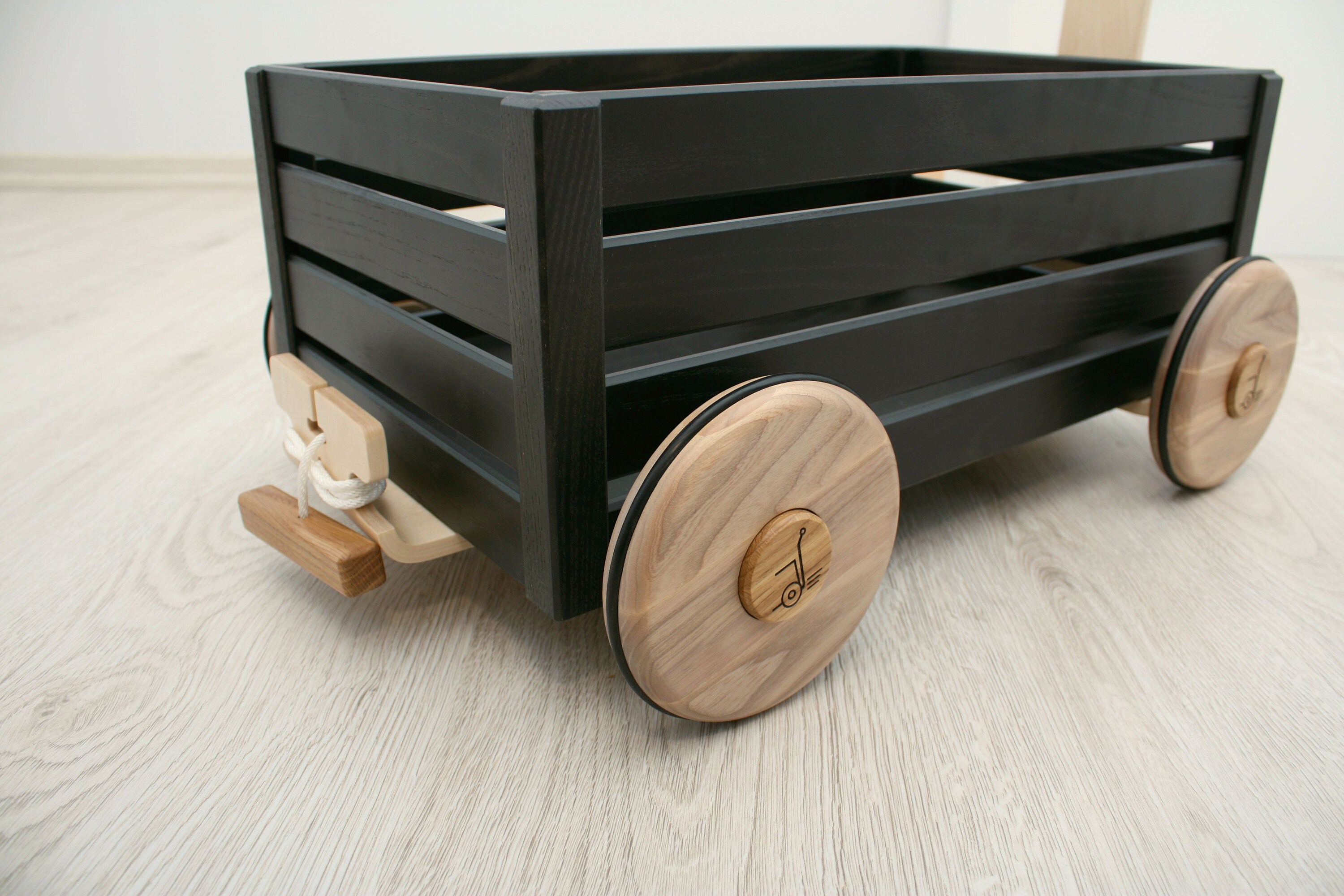 Toddler Walker & Wagon Wooden toy box Etsy