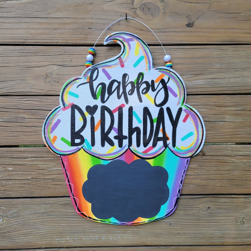 Happy Birthday Sign - Etsy