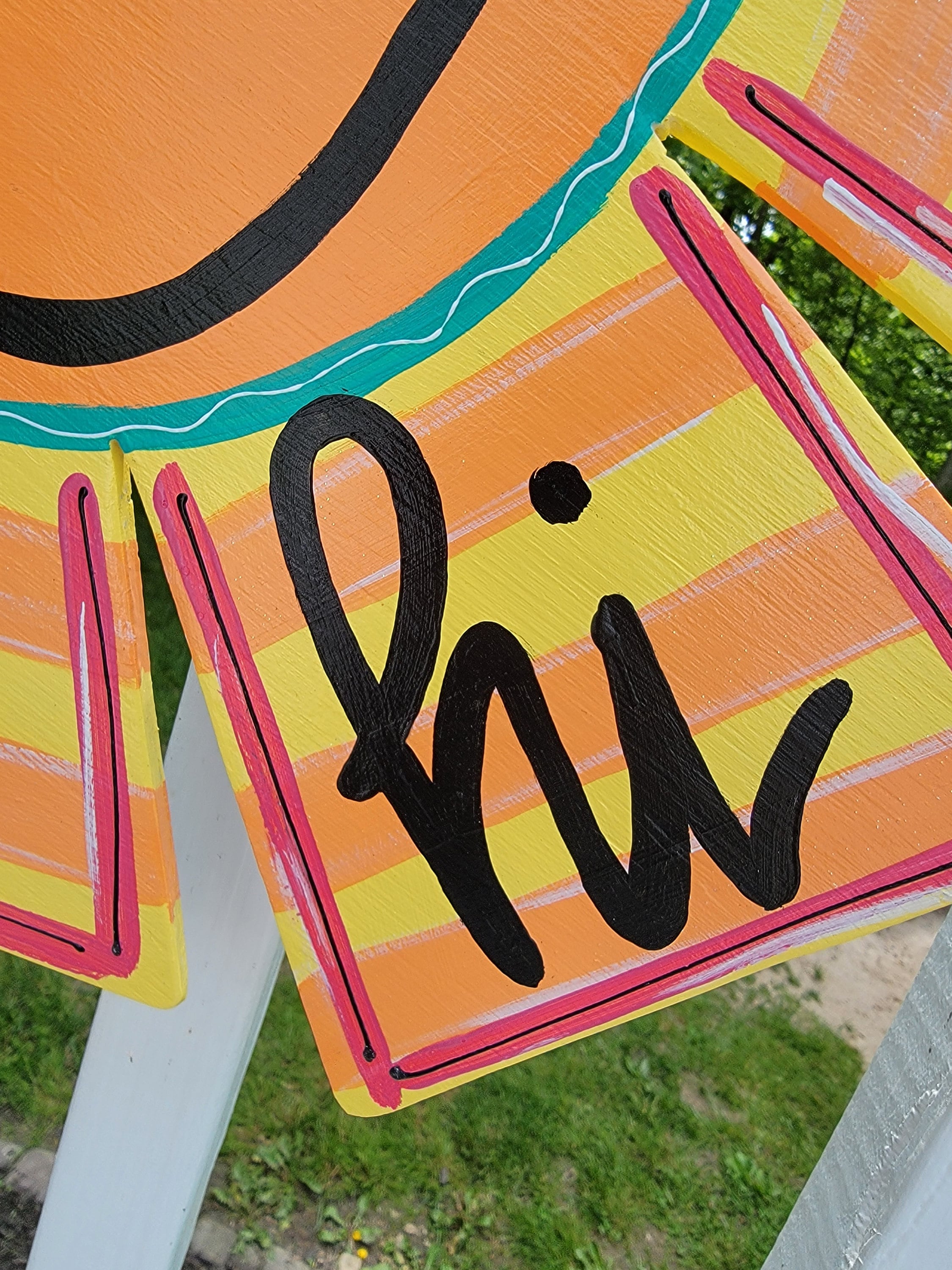 Sunshine Door Hanger, Hi Door Sign, Summer Door Hanger, Summer Porch ...