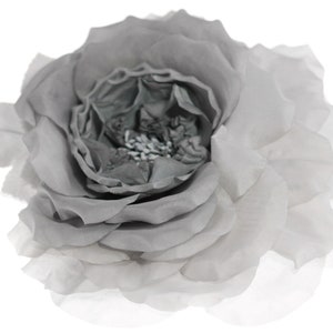 Silk Blend Rose Pin-Clip Duo: 9&quot; Lapel Corsage