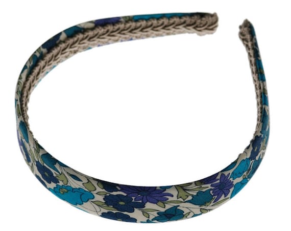 Karin's Garden 1" Liberty of London Headband Cotton Fabric from London Made in the USA