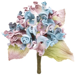 Karin&#39;s Garden 4&quot; &quot;Frances&quot; Vintage Hydrangea Flower Pin Brooch