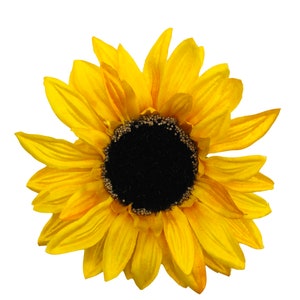 Karin&#39;s Garden 10 cm Sonnenblume Pin Brosche Clip