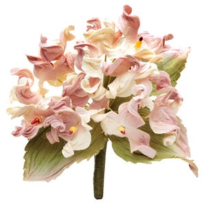 Karin&#39;s Garden 4&quot; &quot;Frances&quot; Vintage Hydrangea Flower Pin Brooch