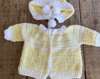 Crochet Lullaby Yellow Layette