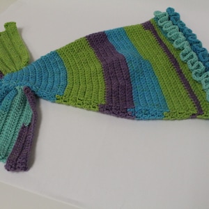 Hand Crochet Mermaid Tail Cocoon