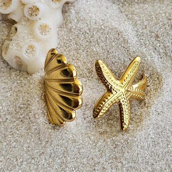 Metal Wall Mount Starfish Dive Hook Beach Towel Hanger Sea Shell Keyring Holder Metal Wall Mount Starfish Dive Hook Beach Towel Hanger Sea Shell Keyring Holder