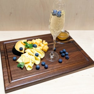 Grill board | cheese plate | walnut serving board | Beautiful barbeque board | cheese board