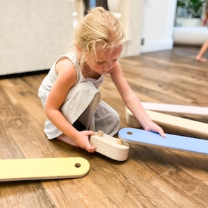 Balance Beam, Montessori constructor, Balance Beam Kids, Balance track, Montessori Toy, Montessori Furniture, Toddler Gift | baby room decor