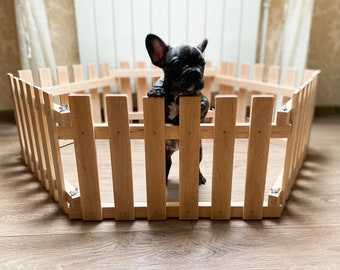 Puppy fence, Kennel for puppies | puppy playpen | Cage for puppies, pet fence, wooden puppy fence | wooden enclosure for dogs