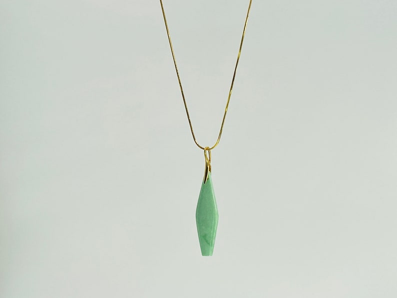Timeless Variscite Gold Filled Necklace