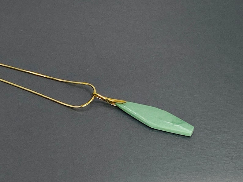 Timeless Variscite Gold Filled Necklace