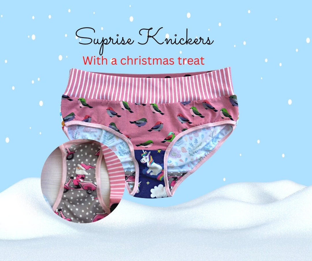 Christmas Eco Surprise Knickers Zero Waste Pants Full Etsy UK