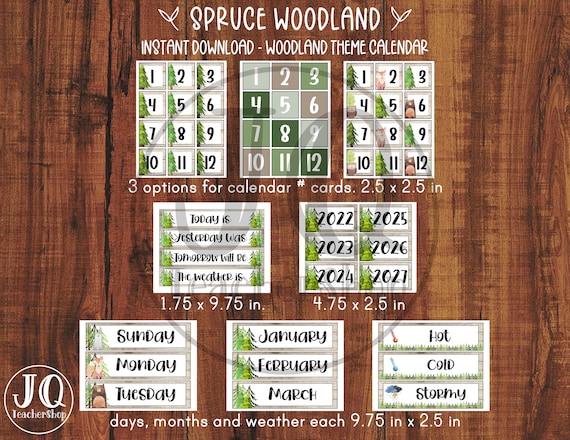 Forest Woodland Animals 2025 Calendar Google Drive - riki loleta