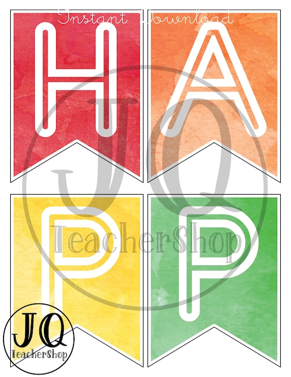 "Back To School" & "Happy Birthday" Yard Banner Set - Colorful Polyester Fabric Sign For Outdoor/Indoor Decor - View #8