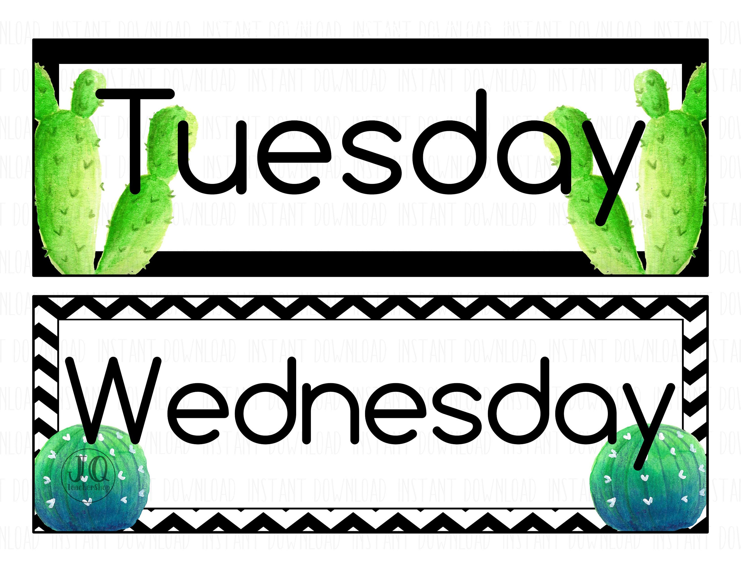 printable-classroom-calendar-black-and-white-cactus-and-etsy-canada