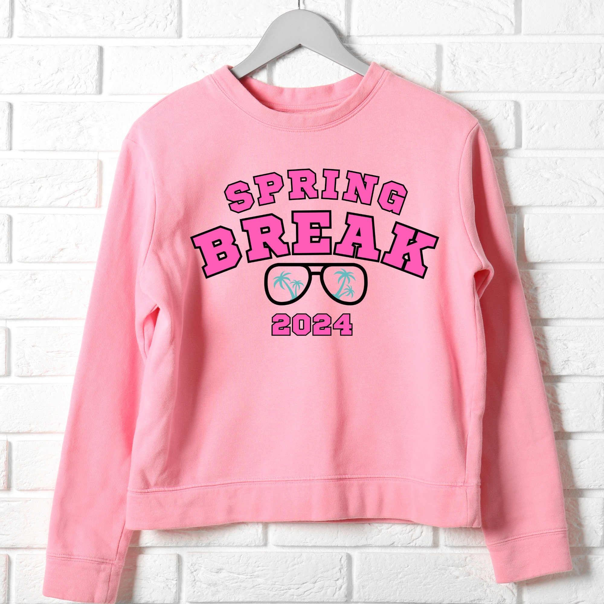 Spring Break 2024 SVG 2024 Sunglasses and Palms Spring Break Inspired