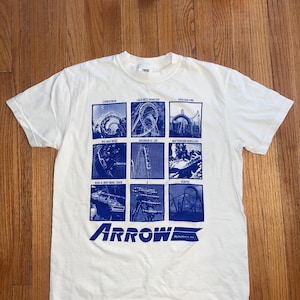 Arrow Dynamics Rollercoaster T-Shirt | Vintage Design | Screen Printed