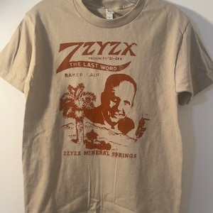 Zzyzx Road T-shirt | Screen Printed by Hand | California Desert