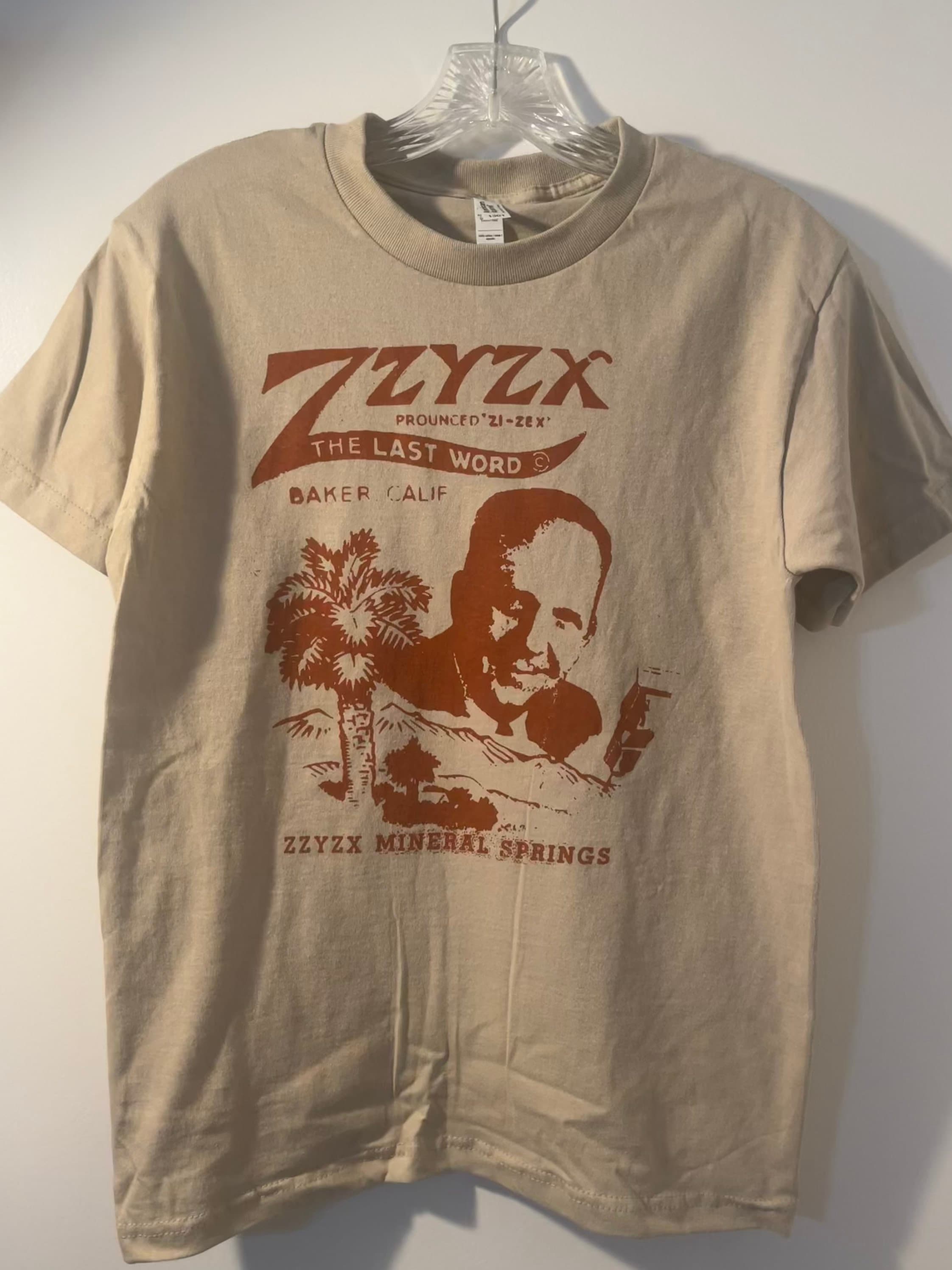 Zzyzx Road T-shirt | Screen Printed by Hand | California
