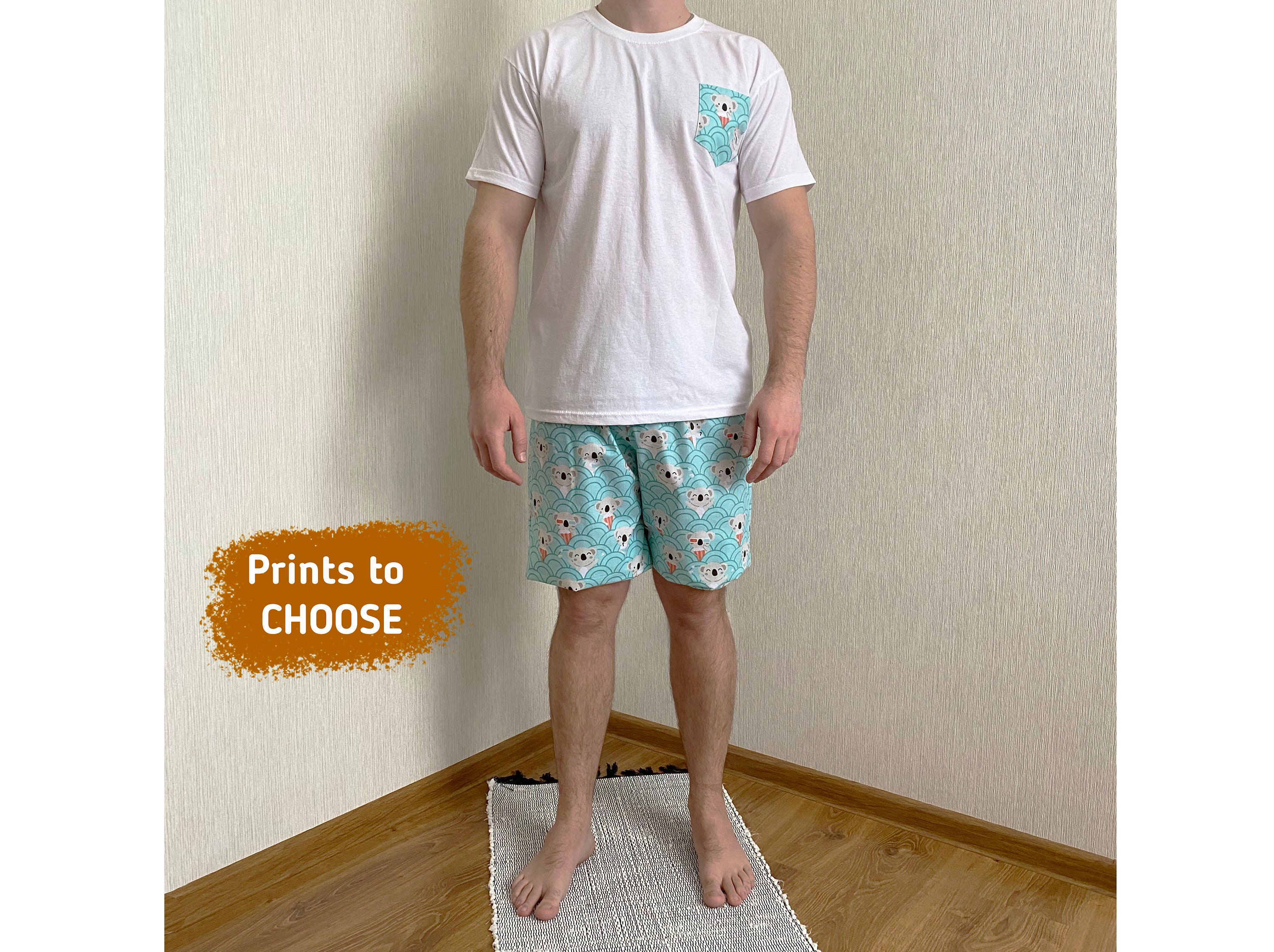 Men's Pajamas With Shorts Pajamas for 