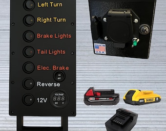 Check N Tow™ Modular Trailer Light Tester Box – 7/4-Way Plug Diagnostic Tool