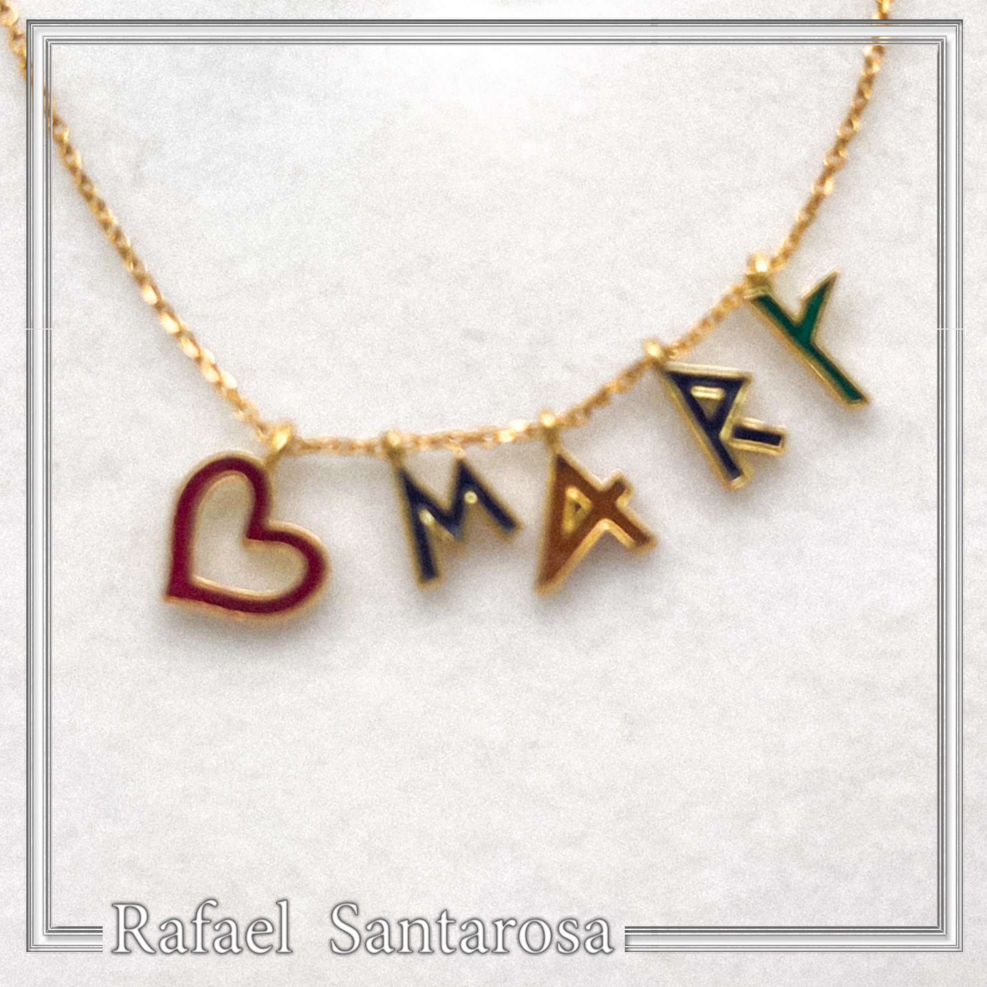 Collier Personnalisé Prénom Marie - Argenté - 41-45 Cm - Métal - Neuf Sans Boîte