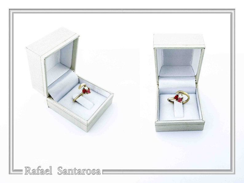roses ring sterling silver gold-filled