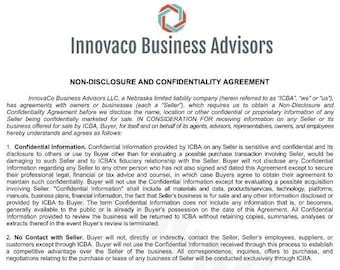 Non-Disclosure Agreement Template, nda Template, nda Form, Non Disclosure, Editable MS Word Document, INSTANT DOWNLOAD