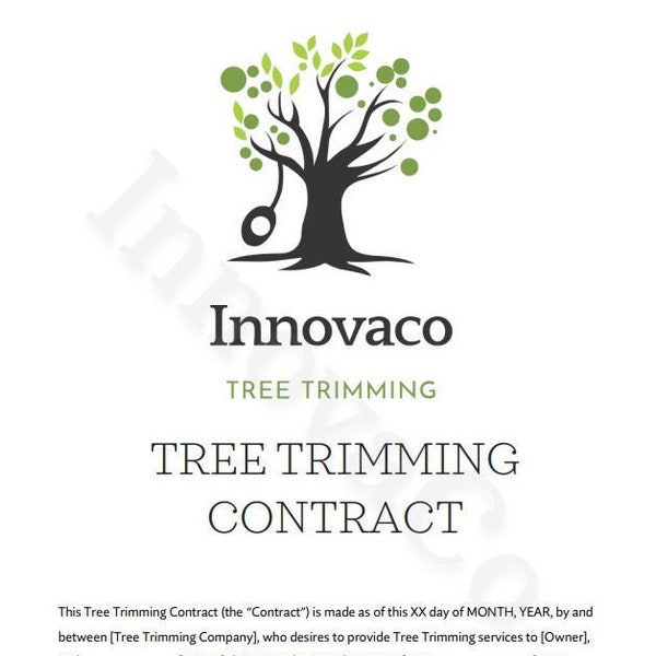 Service Contract Etsy