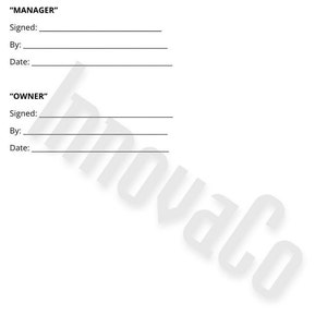 Property Management Agreement, Property Management Template, Property Management Contract, AirBnb, Property Management Residential, Word Doc image 4