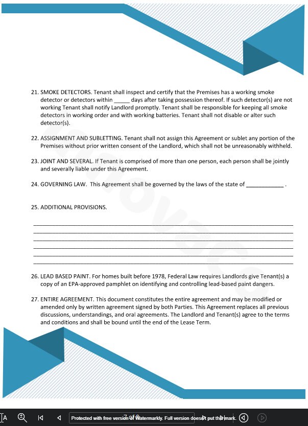 HOW TO MAKE A SIMPLE LEASE AGREEMENT visual data 8