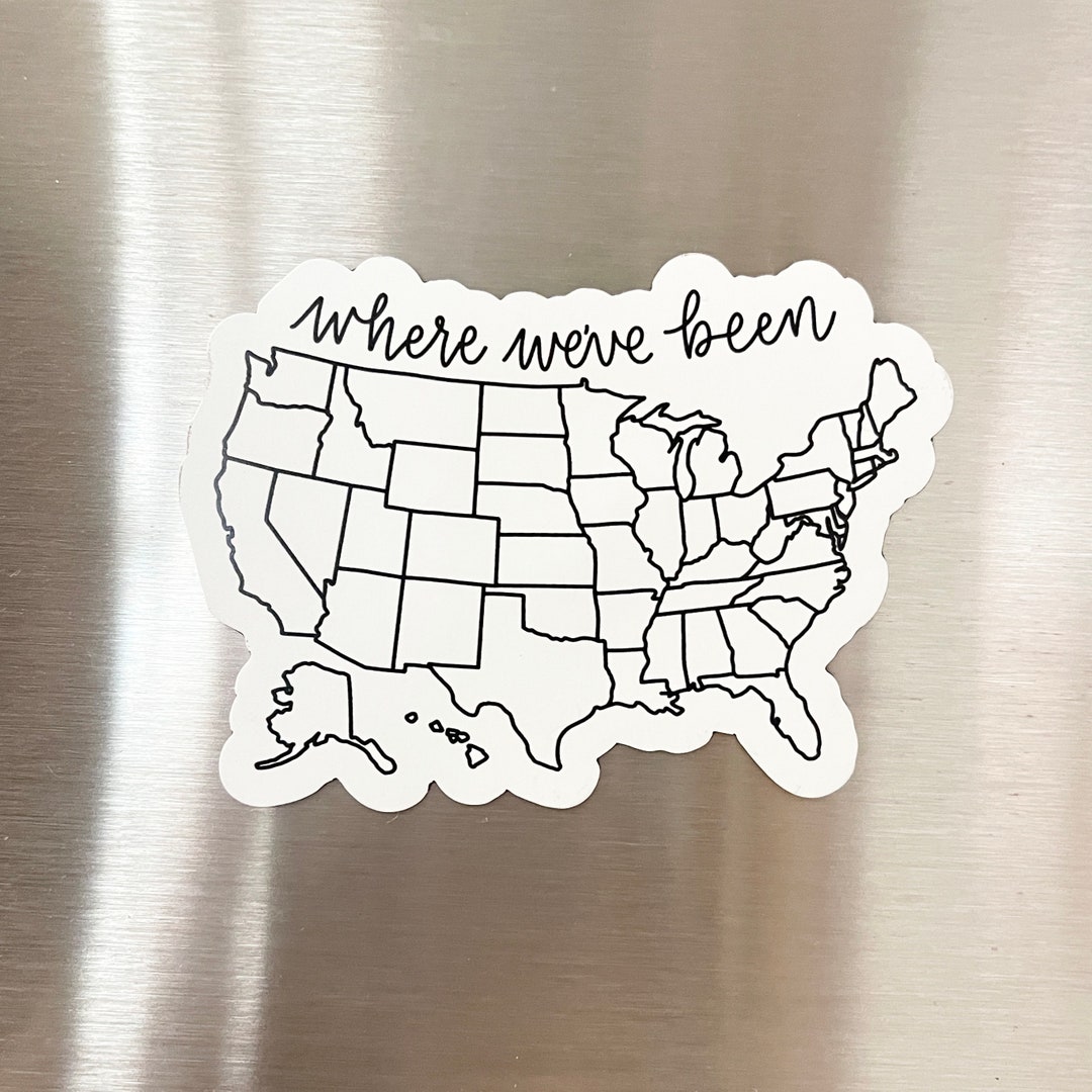 Where Weve Been Map
