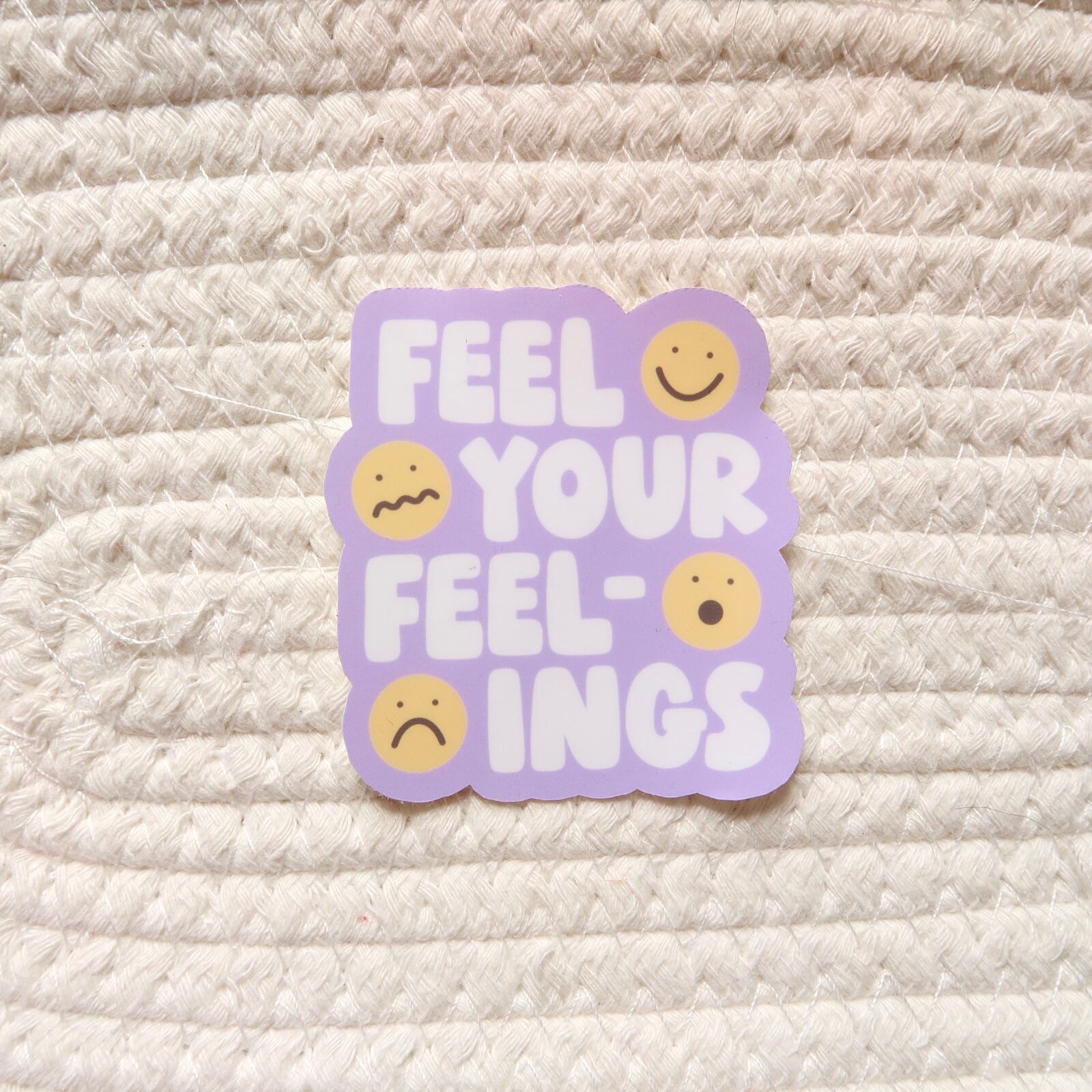 Feel Your Feelings Sticker Mental Health Awareness Decal - Etsy