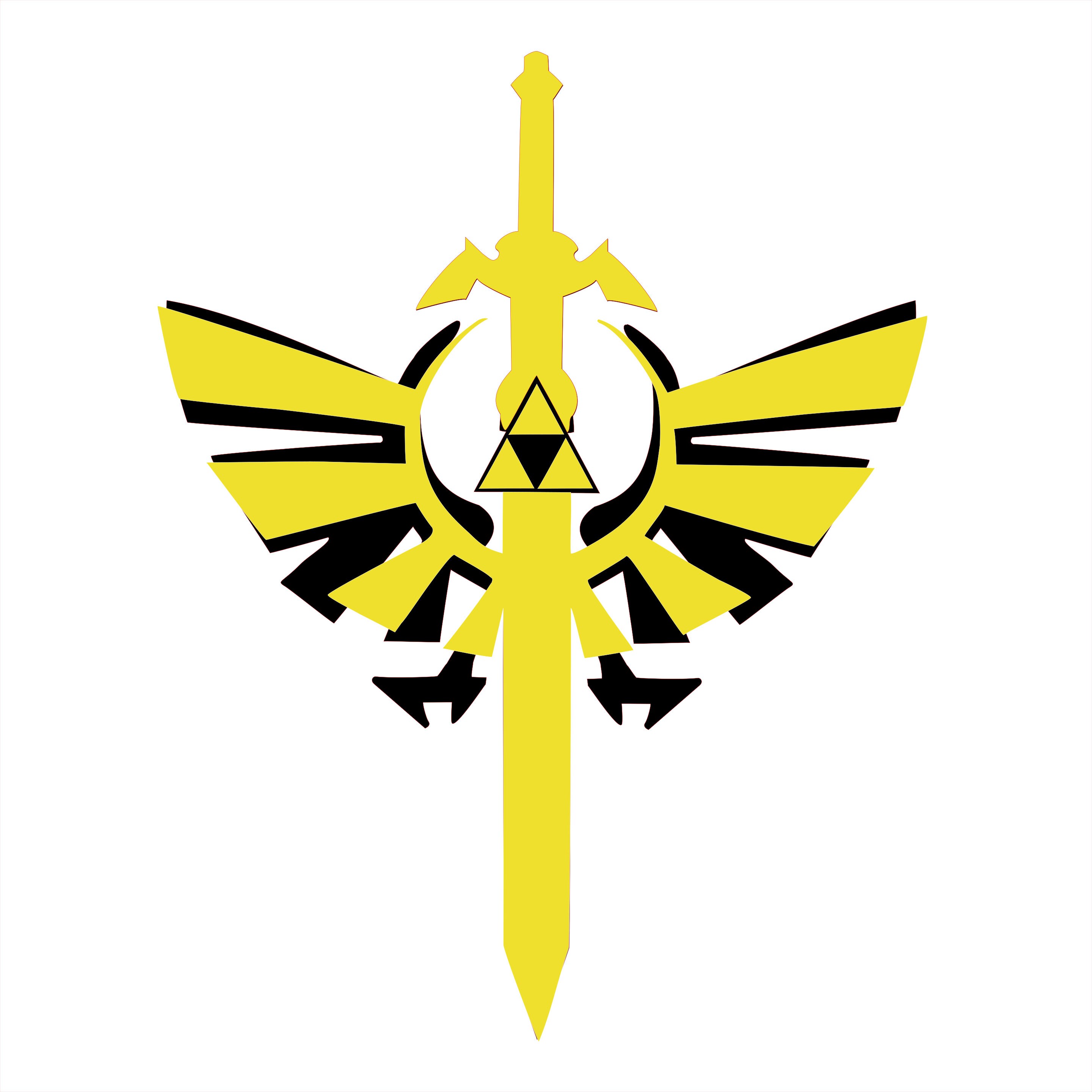 Zelda Sword Svg Pdf Eps Dxf Clipart Etsy