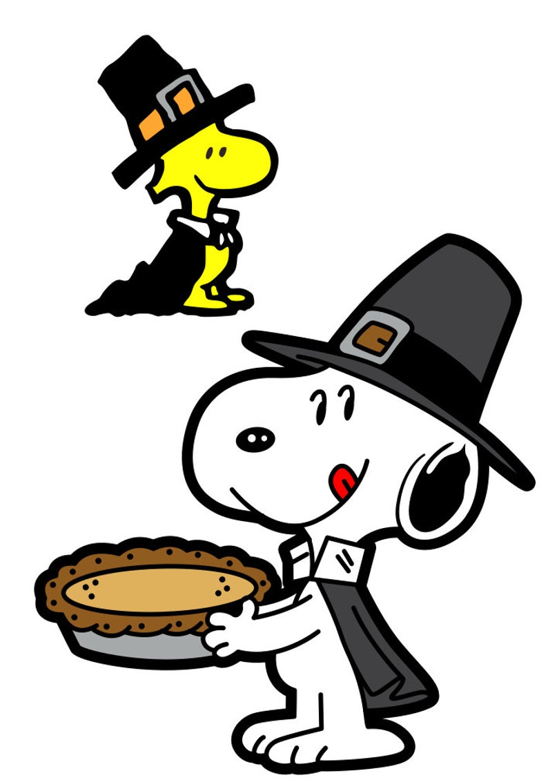 Charlie Brown Thanksgiving SVG Peanuts SVG Woodstock Etsy